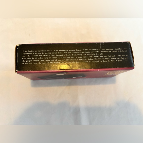 Vintage Men’s Multi way Belt Set Sz OS - Picture 2 of 3